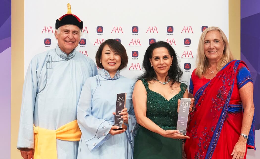 Winners of the Asian Women of Achievement Awards 2022